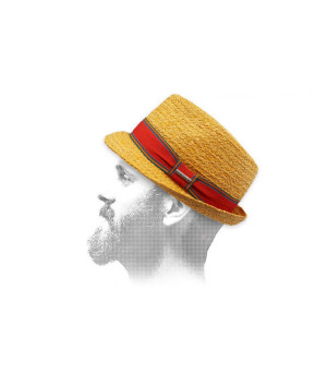 trilby paille doré Trilby raffia yellow